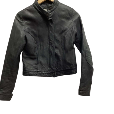 Bardot Womens  Size 12 Bomber Jacket Black  (k)