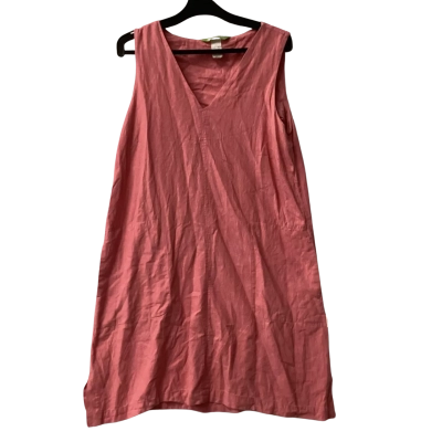 Kathmandu Size 12 Casual cotton / hemp Dress Pink  J