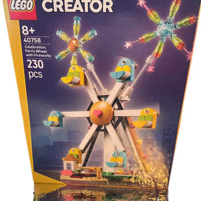 Lego Creator-Celebration Ferris Wheel with Fire works number - 40758-Sealed