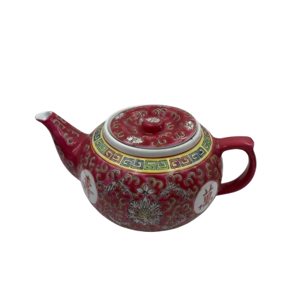 Vintage Chinese porcelain teapot