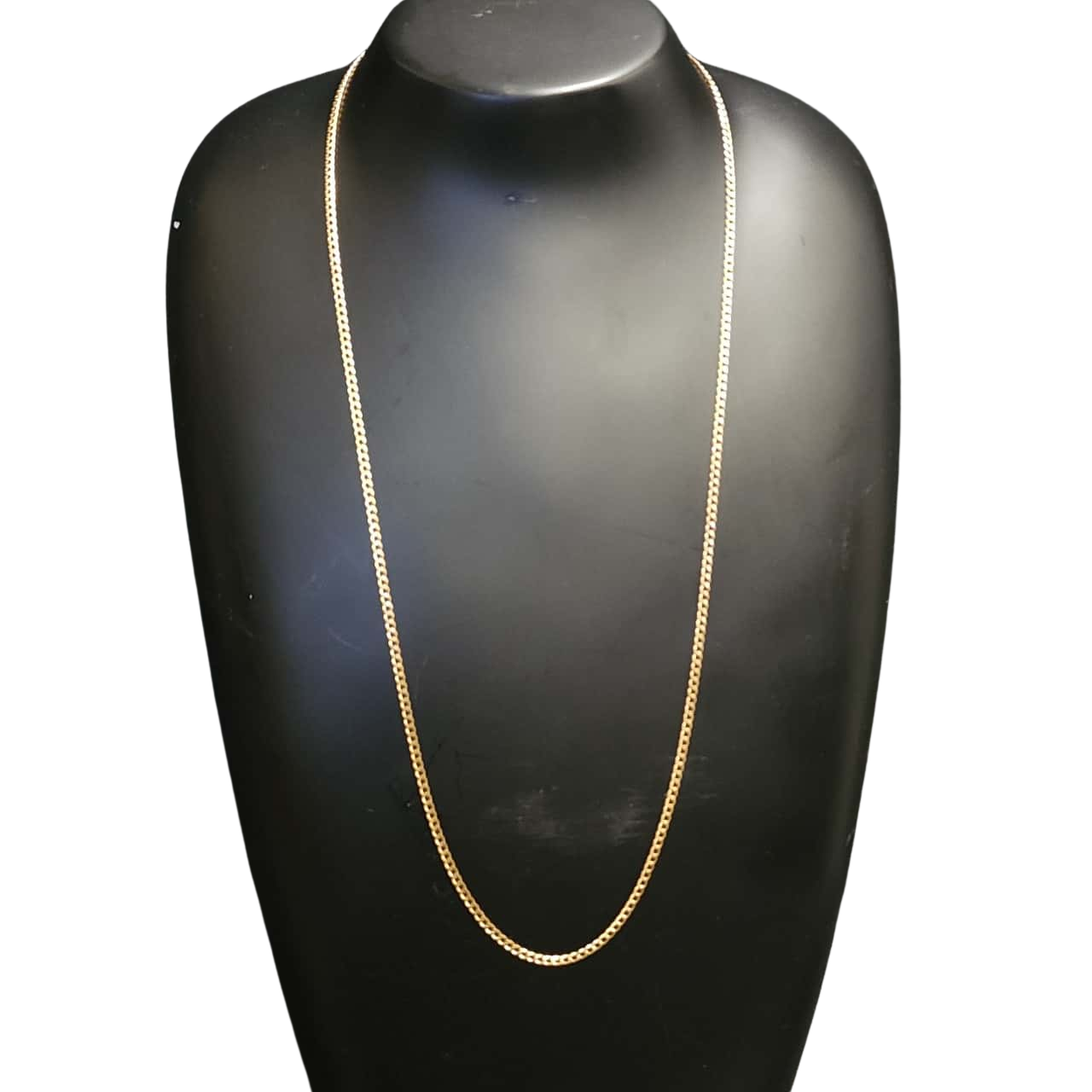 Women's gold necklace, 62cm, 9k, 375 stamped,(s)
