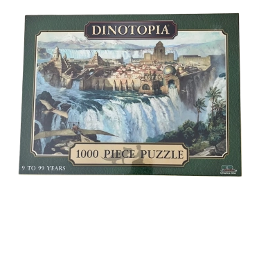 Dinotopia - Waterfall City. 1000 piece puzzle