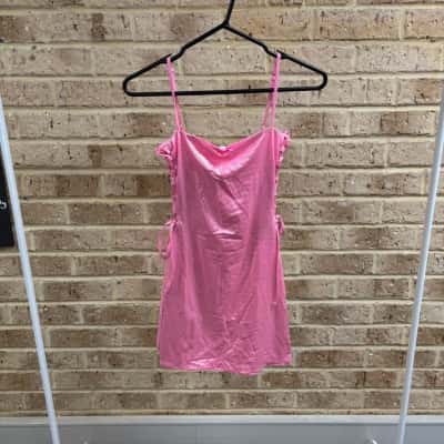  Womens elsie and Fred hot pink mini dress Size XS 