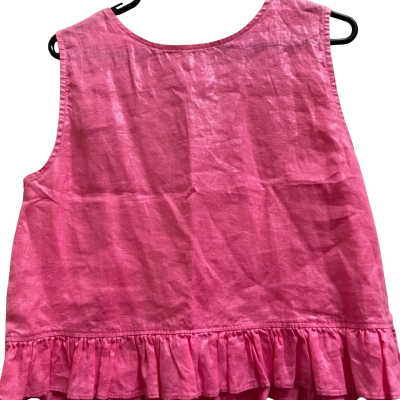 Alessandra Womens  Size S Button Up Top / Singlet Top Pink  