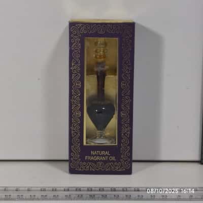 Amber Fragrance Glass Dropper As New 