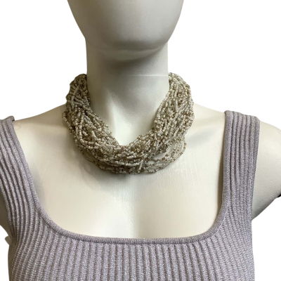 COSTUME Womens Multi-strand Beaded Necklace  #5