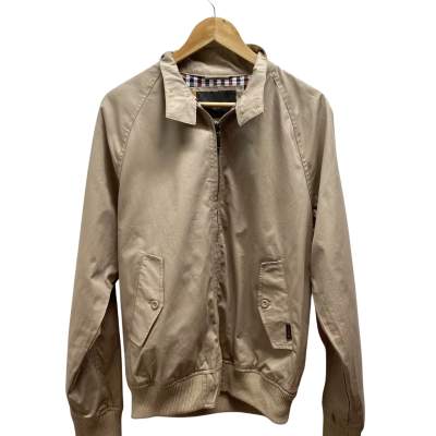 Ben Sherman Mens  Size L Beige Jacket
