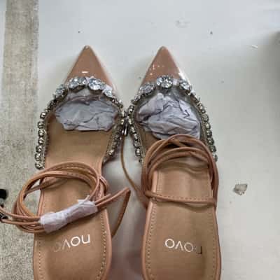 Novo Womens  Size 8 Heels Nude 