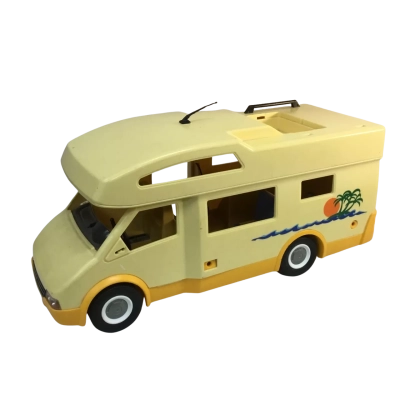 Vintage Playmobil Family Camper Incomplete as Is