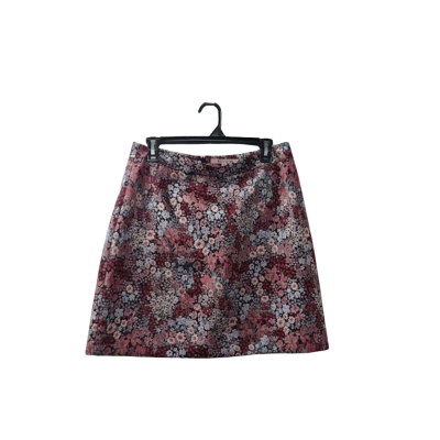 Review Women's Size 12 Floral Skirt 