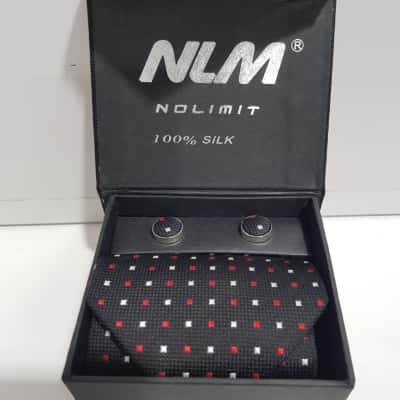 Silk Tie and Cufflink Set