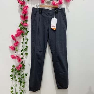 Arquas Mens ISKO Ultradry Golf Pants Size 34 Dark Grey 