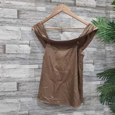 Bardōt Womens  Size 8 Cami  / Off-the-shoulder Top colour bronze