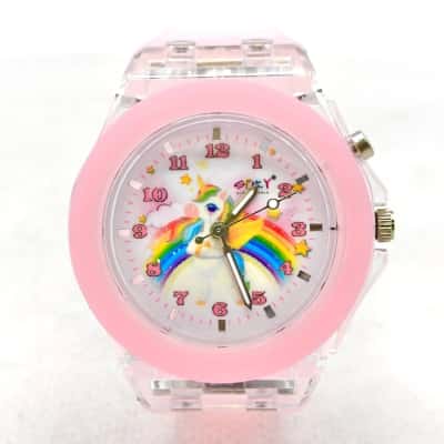 Spiky 3D Cartoon Analog Light Kids Watch  - Working