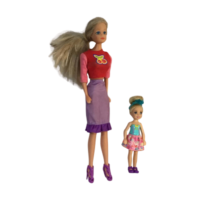 Barbie and Chelsea Doll as pictured