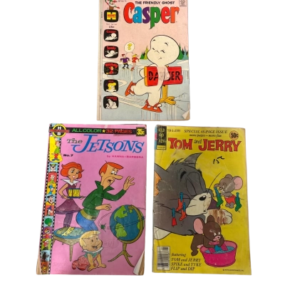 Vintage Comic Books x5