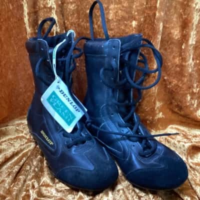 Dunlop Green Flash Boxing Boots.