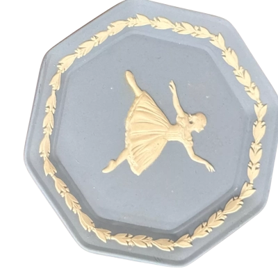 Wedgewood Jasper Sweet Dish with Ballerina