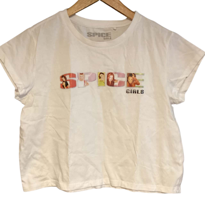 90’s spice girls T  Size M White 