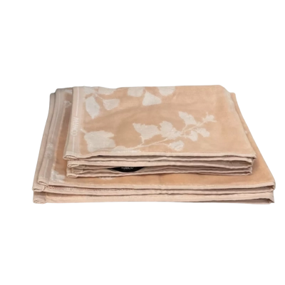Mimco Towels Set 100% Cotton Pink/ White