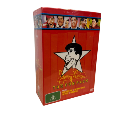 BNWT Jerry Lewis The Fun Pack - 4 DVD Set