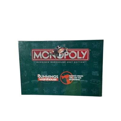 Bunnings Warehouse 2007 Limited Edition Monopoly Board Game - New 
