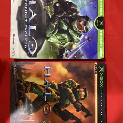 HALO 1 and 2 Strategy Guide books 