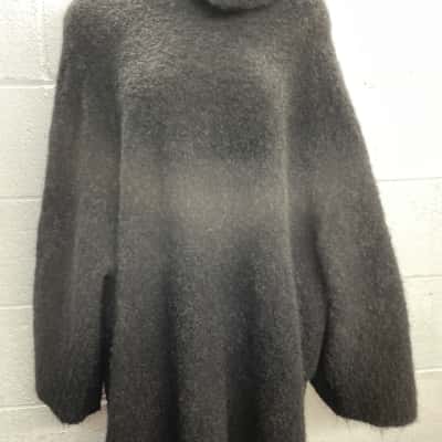 Gorman Womens  Size One Size Crew Neck Jumper Black  