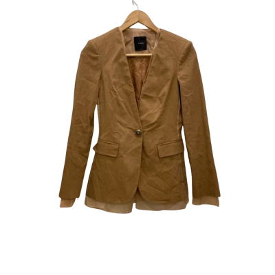 Pinko Women's Size 38 Gallina Suit Jacket Light Brown 