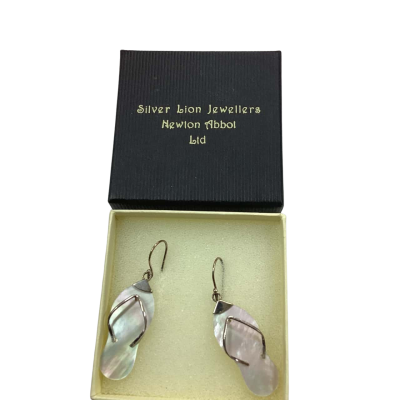 Hallmarked earrings (jb) boxed