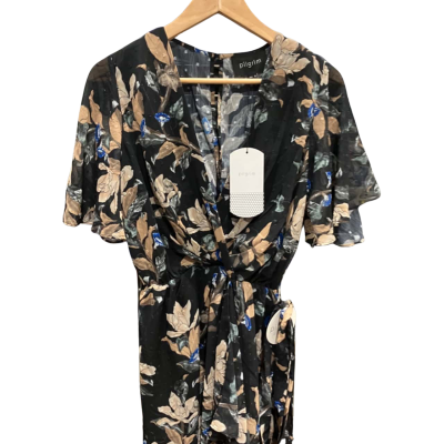 Pilgrim Womens  Size 10 Mini Dress Floral 