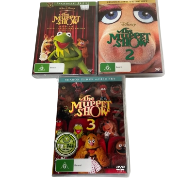 The Muppet Show DVDs. Seasons 1, 2 & 3