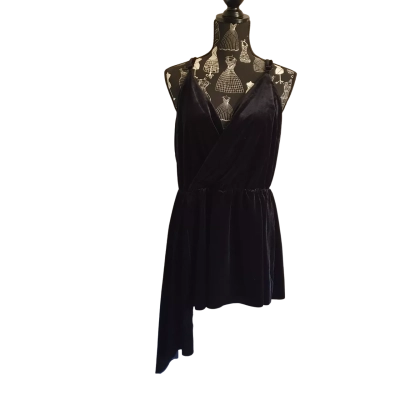 City Chic Womens  Size XXS Sleeveless Top Black  BNWT