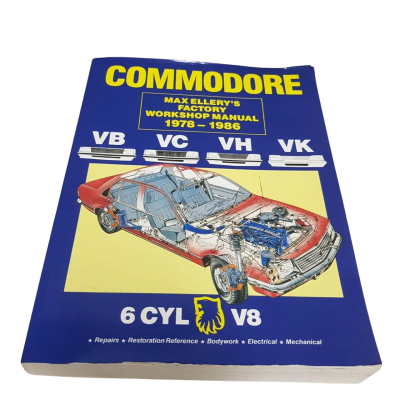 Commodore Max Ellery’s Factory Workshop Manual 1978-1986