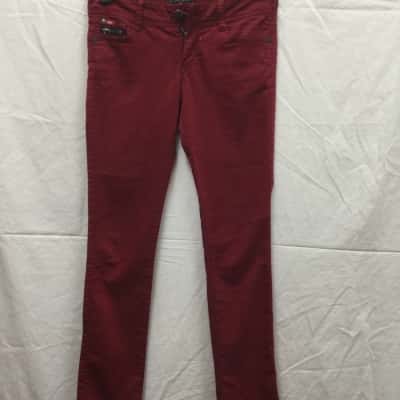 Lee Cooper Womens  Size S Red Jeans
