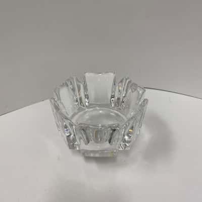 Orrefor Vintage Sweden Corona Crystal Bowl