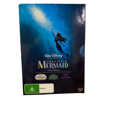 The Little Mermaid Trilogy Gift Set Dvd