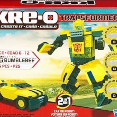 Hasbro Kre-O Transformers Bumblebee Construction Set (Model 31144) (B24)