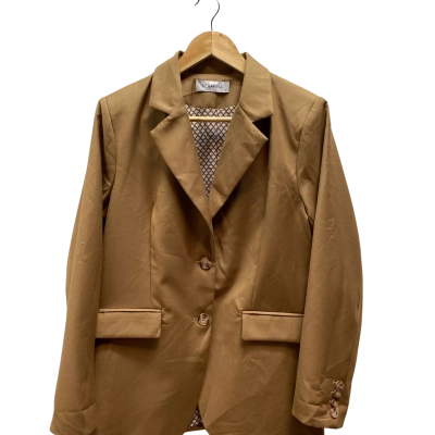 Serafina Womens Size S Brown Blazer