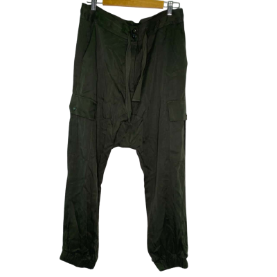 Decjuba Womens  Size 14 Casual Pants Green 