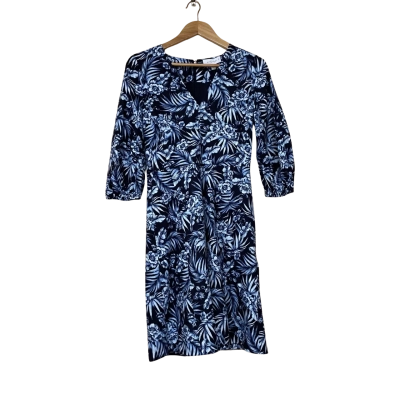 Brand New - Witchery Linen Blend Palm Dress - Size 10