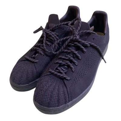 Unisex Pharrell x Adidas Superstar Size 9.5 Sneakers Black  / Grey 