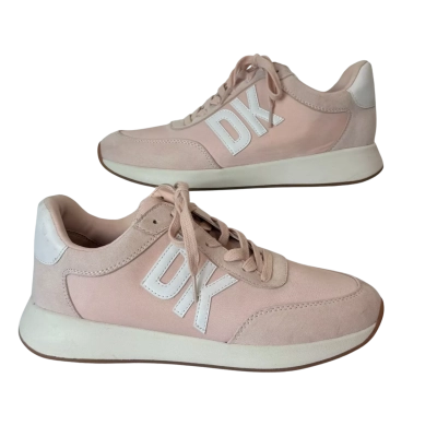 DKNY Womens  Size 9 Sneakers Pink  