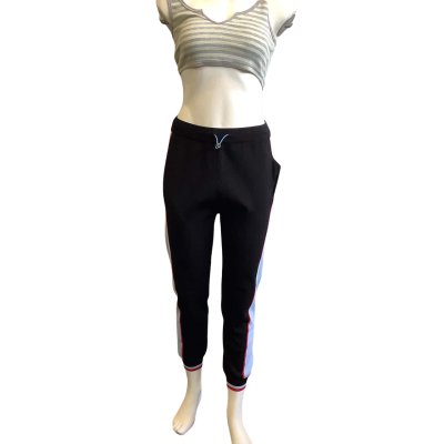BNWT Jaggad Women's Size XS Tempo Knit Track Pant Black  