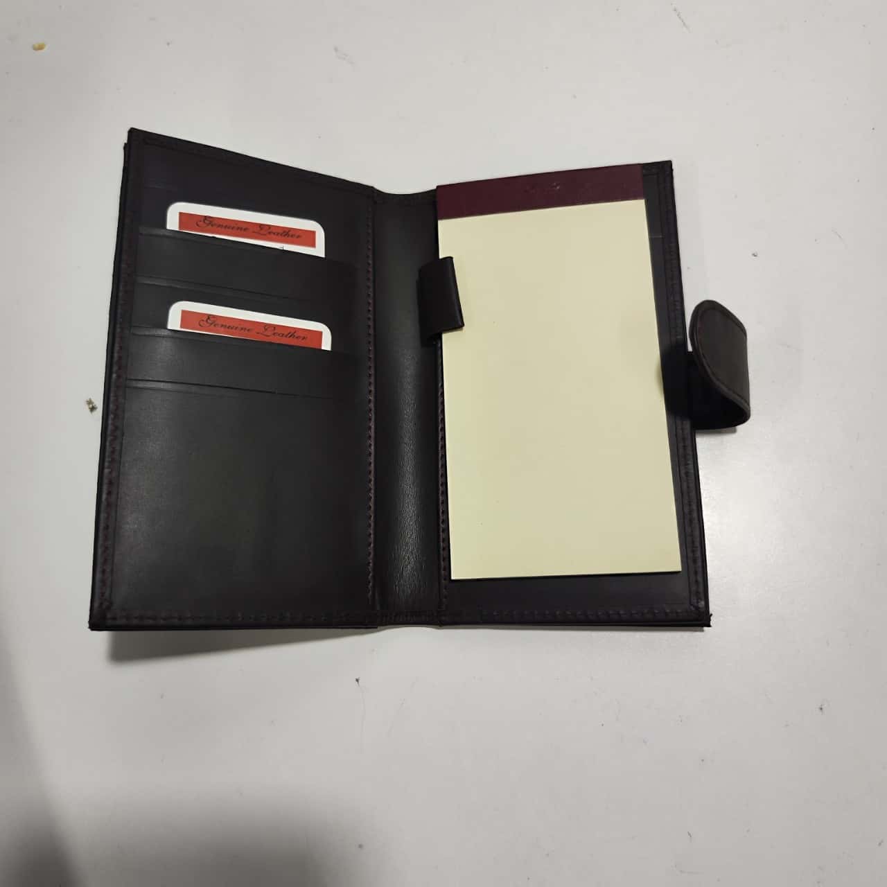 Mens Wallet and Notepad Organiser Set New Leather (s)