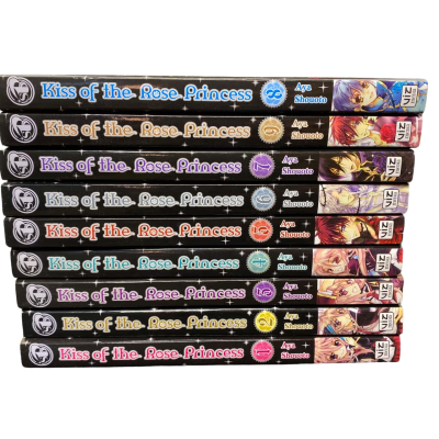 Kiss Of The Rose Princess by Aya Shouoto 9 Volumes 