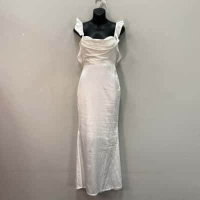 Selfie Leslie Womens  Size 6 Bodycon Dress White 