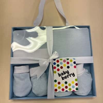  Kids  Size 0 Set Blue Baby Berry