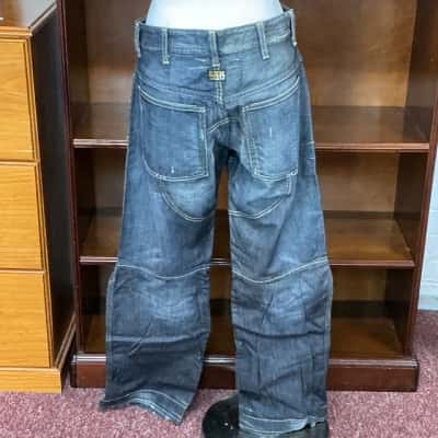 G-Star Raw Mens  Size 32 Straight Leg Jeans Blue 