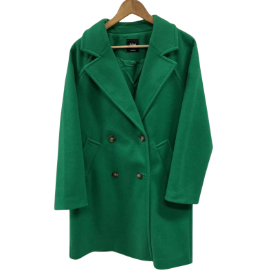 Sportsgirl polyester green coat, Size 8 
